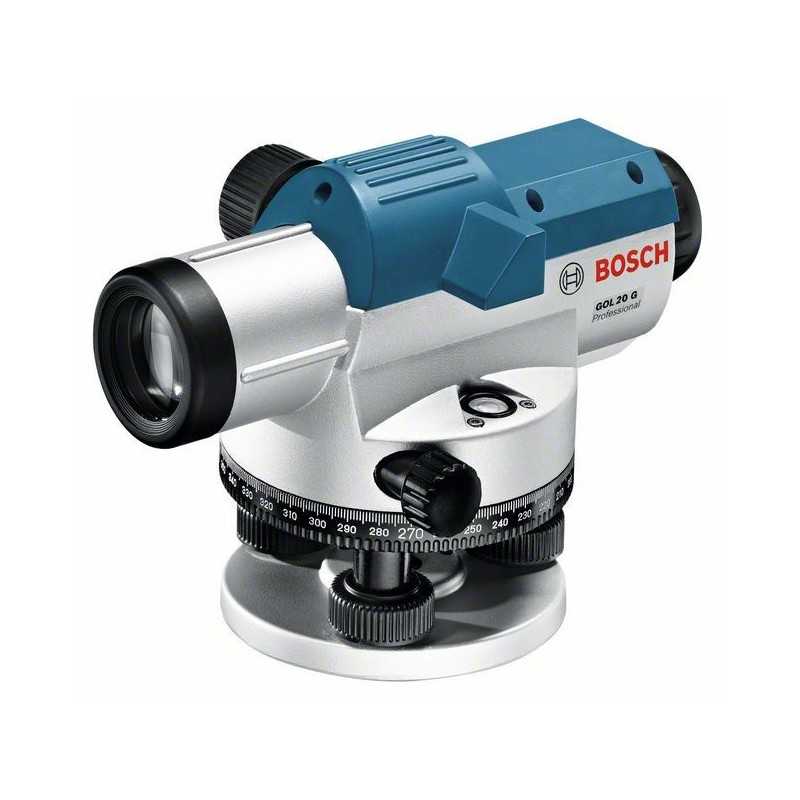 Bosch GOL 20 G Nivela optica, factor marire 20x, precizie 3mm/30m
