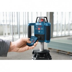 Bosch GRL 250 HV Nivela rotativa, receptor 125m, precizie 0.1 mm/m