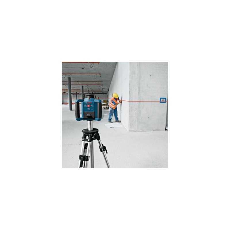 Bosch GRL 250 HV Nivela rotativa, receptor 125m, precizie 0.1 mm/m