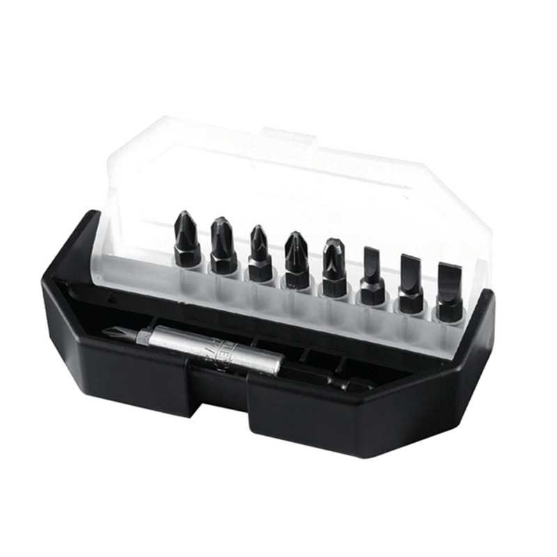 Stanley 1-68-734 Set 10 piese1/4" - PH1, PH2, PH3 PZ1, PZ2, PZ3 sl, adaptor magnetic