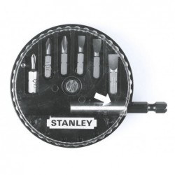 Stanley 1-68-735 Set 7 biti, PZ, drepti, adaptor magnetic