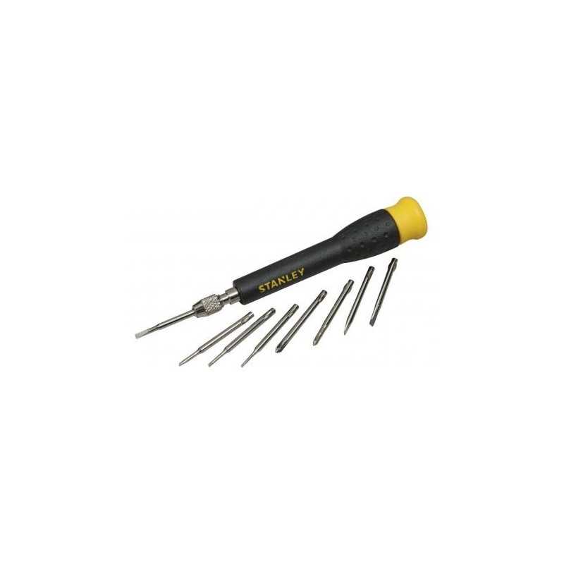 Stanley STHT0-62633 Set 16 Surubelnite de precizie, canelate