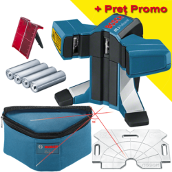 BOSCH GTL 3 Nivela laser pentru faianta/gresie (20 m)