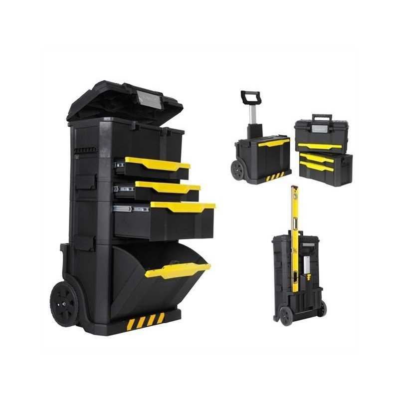 Stanley 1-79-206 Atelier mobil format din cutii si sertare 490x870x350cm