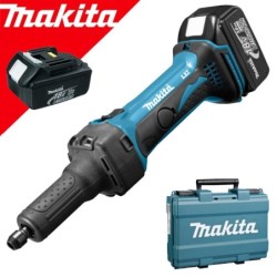 MAKITA DGD800RFE Polizor drept cu 2 acumulatori, Li-ion 18V, 3Ah