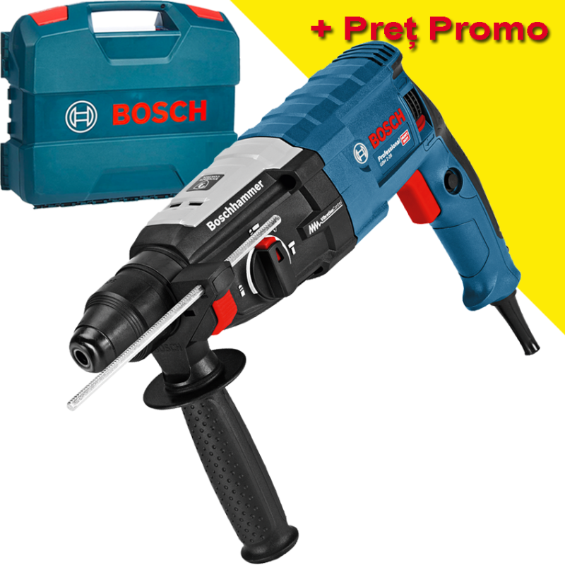 BOSCH GBH 2-28 Ciocan rotopercutor SDS-plus 880 W, 3.2 J BOSCH GBH 2-28 Ciocan rotopercutor SDS-plus 880 W, 3.2 J