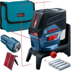 BOSCH GCL 2-50 C + RM 2 Nivela laser cu linii (20 m) cu Bluetooth + Suport rotativ