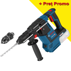 BOSCH GBH 18V-26 F (SOLO) Ciocan rotopercutor brushless, Li-Ion, 2.6J, fara acumulator in set