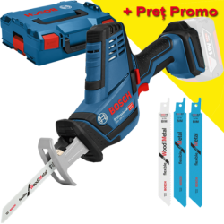 BOSCH GSA 18V-LI C (SOLO) Ferastrau sabie Li-Ion, fara acumulator in set + L-BOXX