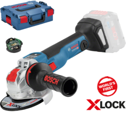 BOSCH GWX 18V-10 SC (SOLO) Polizor unghiular cu regulator brushless, Li-Ion, diametru disc 125 mm, fara acumulator in set, + L-B