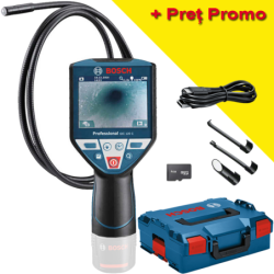 BOSCH GIC 120 C (SOLO) Camera de inspectie cu display, Li-Ion + L-BOXX