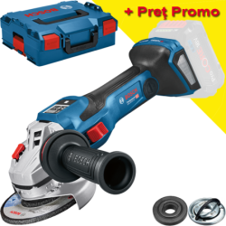 BOSCH GWS 18V-15 SC (SOLO) Polizor unghiular cu regulator brushless BITURBO, Li-Ion, diametru disc 125 mm, fara acumulator in se