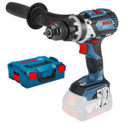 BOSCH GSB 18V-110 C (SOLO) Masina de gaurit cu percutie brushless Li-Ion, 110Nm + L-BOXX, fara acumulator in set