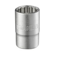 Stanley 1-17-066 Tubulara scurta in 12 puncte 1/2"-23mm