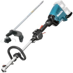 MAKITA DUX60ZM4 Coasa multifunctionala brushless, Li-Ion, 2x18V LXT, cu accesoriu cap cu fir, fara acumulator in set (SOLO)