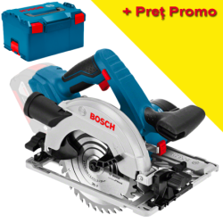 BOSCH GKS 18V-57 G (SOLO) Ferastrau circular Li-Ion, fara acumulator in set + L-BOXX