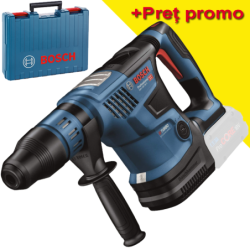 BOSCH GBH 18V-36 C (SOLO) Ciocan rotopercutor SDS-MAX brushless BITURBO, Li-Ion, 7.0 J + Valiza, fara acumulator in set