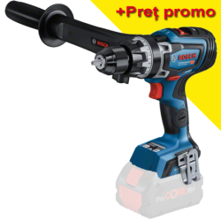 BOSCH GSB 18V-150 C (SOLO) Masina de gaurit cu percutie BITURBO brushless Li-Ion, 150Nm, fara acumulator in set