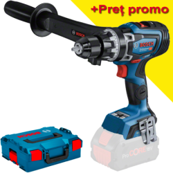 BOSCH GSB 18V-150 C (SOLO) Masina de gaurit cu percutie brushless Li-Ion, 150Nm + L-BOXX, fara acumulator in set
