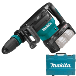 MAKITA HM002GZ03 Ciocan demolator SDS-MAX brushless si wireless, Li-Ion, 2x40V XGT, 20.9J, fara acumulator in set (SOLO) + Makpa