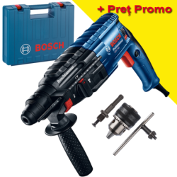 BOSCH GBH 240 Ciocan rotopercutor SDS-plus 790 W, 2.7 J + Mandrina cu cheie cu adaptor SDS-Plus