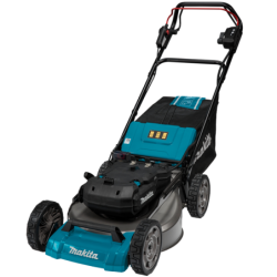 MAKITA LM001CZ Masina de tuns iarba brushless, cu autopropulsie, compatibila cu acumulatori tip rucsac PDC1200A01 si PDC01, lati