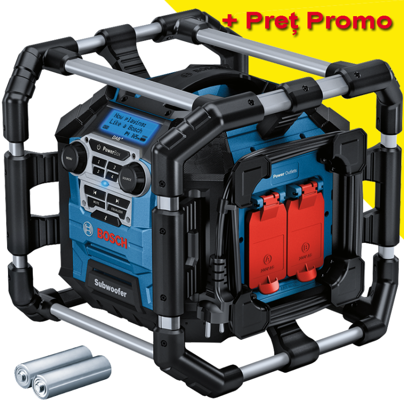 BOSCH GPB 18V-5 SC Radio Li-Ion, 18V, fara acumulator in set (SOLO)
