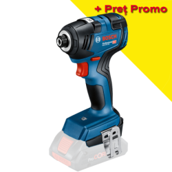 BOSCH GDR 18V-200 (SOLO) Surubelnita cu impact brushless, Li-Ion, 200Nm, fara acumulator in set