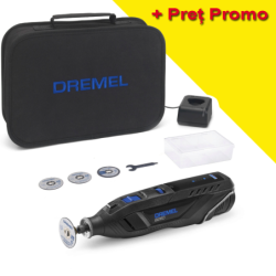 DREMEL 8260-5 Unealta multifunctionala cu 1 acumulator 12V, 3Ah + 5 accesorii