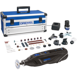 DREMEL 8260-5/65 Unealta multifunctionala cu 2 acumulatori 12V, 3Ah + 5 atasamente + 65 accesorii