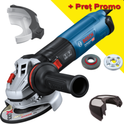 BOSCH GWS 17-125 S Polizor unghiular 1700 W, diametru disc 125