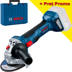 BOSCH GWS 180-LI (SOLO) Polizor unghiular brushless, Li-Ion, diametru disc 125 + Valiza, fara acumulator in set