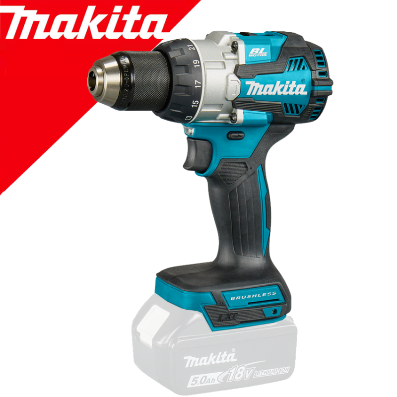 MAKITA DHP489Z Masina de gaurit cu percutie brushless, Li-Ion, 18V, 73Nm fara acumulator in set (SOLO)