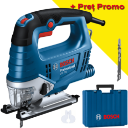 BOSCH GST 750 Ferastrau vertical 520 W + Valiza