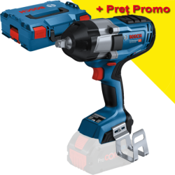 BOSCH GDS 18V-1000 (SOLO) Surubelnita cu impact brushless BITURBO 1000Nm, prindere 1/2"