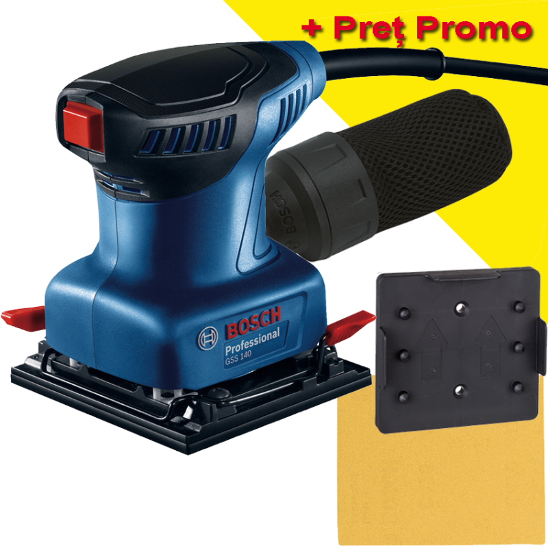 BOSCH GSS 140 A Slefuitor cu vibratii 220W