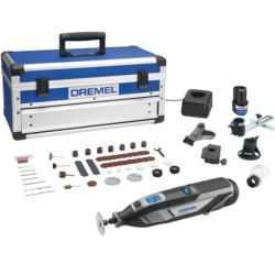 DREMEL 8240-5/65 Unealta multifunctionala cu acumulator 12V, 2Ah + 5 atasamente + 65 accesorii