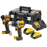 DEWALT Kit 2 scule 18V Masina de gaurit si insurubat (DCD800) Li-Ion, 18V, 90 Nm + Masina de insurubat cu impact (DCF850) Li-Ion