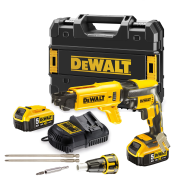 DEWALT DCF620P2K-QW Masina de insurubat cu magazie de suruburi Li-Ion, 30Nm, brushless + Valiza + 2x acumulatori Li-Ion, 18V, 5A