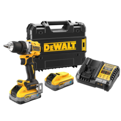DEWALT DCD800H2T-QW Masina de gaurit si insurubat, Li-Ion, 90Nm, brushless + Valiza + 2x acumulatori Li-Ion, 18V, 5Ah + Incarcat