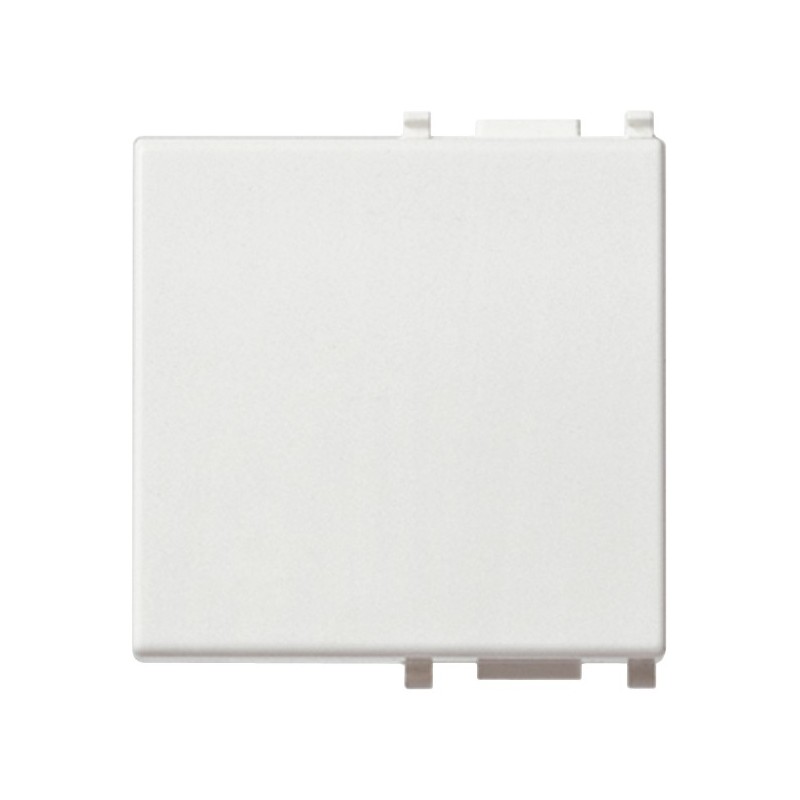 Vimar Buton interschimbabil, 2 module, alb