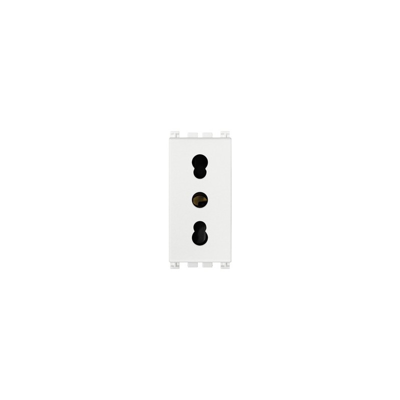 Vimar Buton cu revenire, 2P, 1 modul, alb