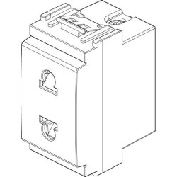Vimar Priza 2P+E, 16A, 1 modul, Euro-America