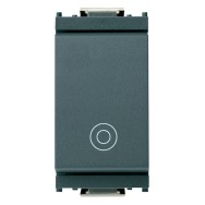 Vimar Buton cu revenire, 10A, 250V, 1P NO, gri