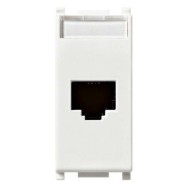 Vimar 14338 adaptor, RJ45, 10A, 235V, alb