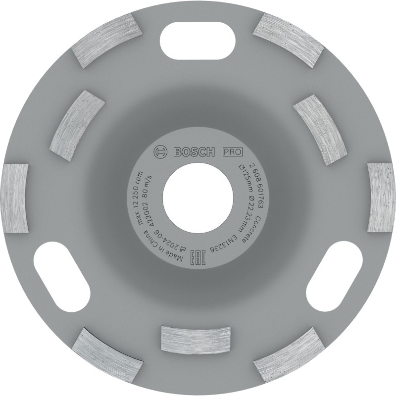 Bosch Disc diamantat abraziv oala Expert for Concrete 125x22.23x5mm