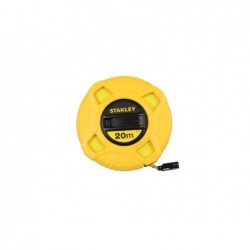 Stanley 0-34-296 Ruleta inchisa standard cu banda fibra de sticla, 12.7mm, 20m