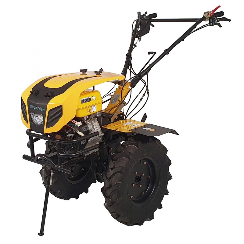 ProGARDEN Campo 1854, motocultor 18CP, 3+1, diferential, roti 6.00-12, benzina, EU V, pornire electrica
