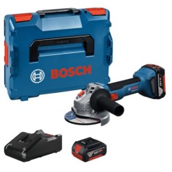 Bosch GWS 18V-8 Polizor unghiular 18V + 2 acumulatori 5Ah + incarcator