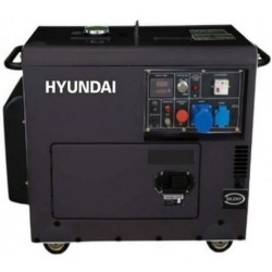 Generator de curent monofazat cu motor diesel Hyundai DHY8601SE